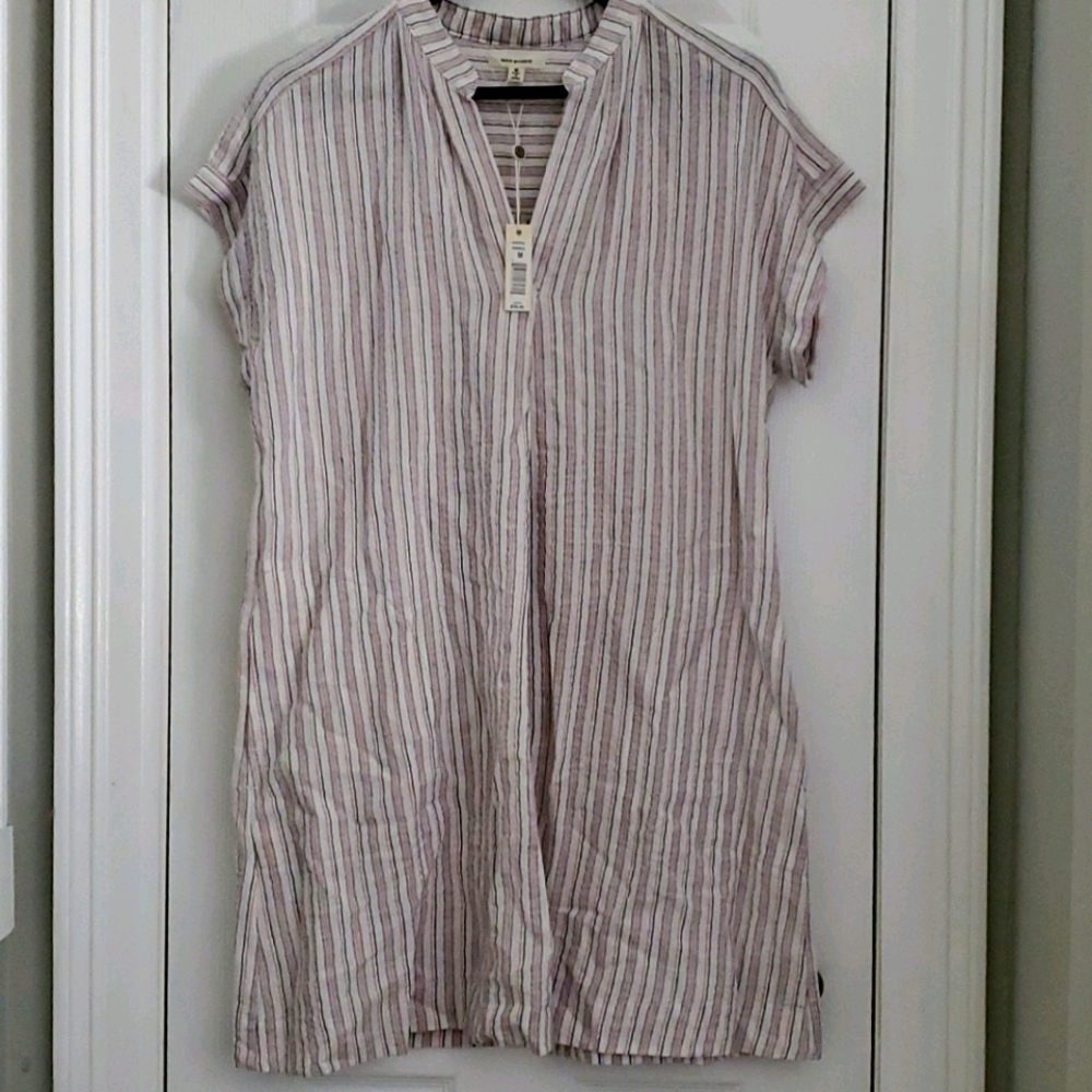 NWT Striped Max Studio Shift Dress